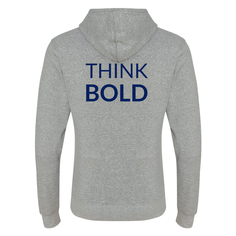 J. America - Cloud Fleece Hooded Sweatshirt Think Bold- Screen Print