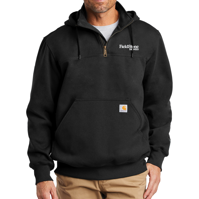Carhartt men's rain defender paxton heavyweight hooded zip mock sweatshirt shop