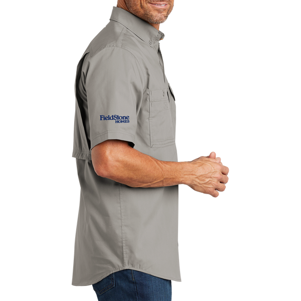Carhartt Force Ridgefield Solid Short Sleeve Shirt - Embroidery
