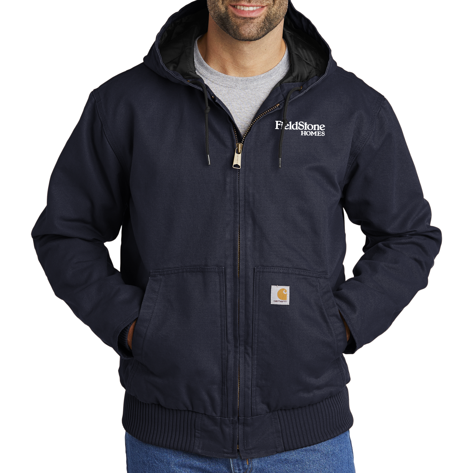 MasamitsuCarhartt j130-m j Carhartt Men's Loose Fit Washed Duck Insulated Active Jacket