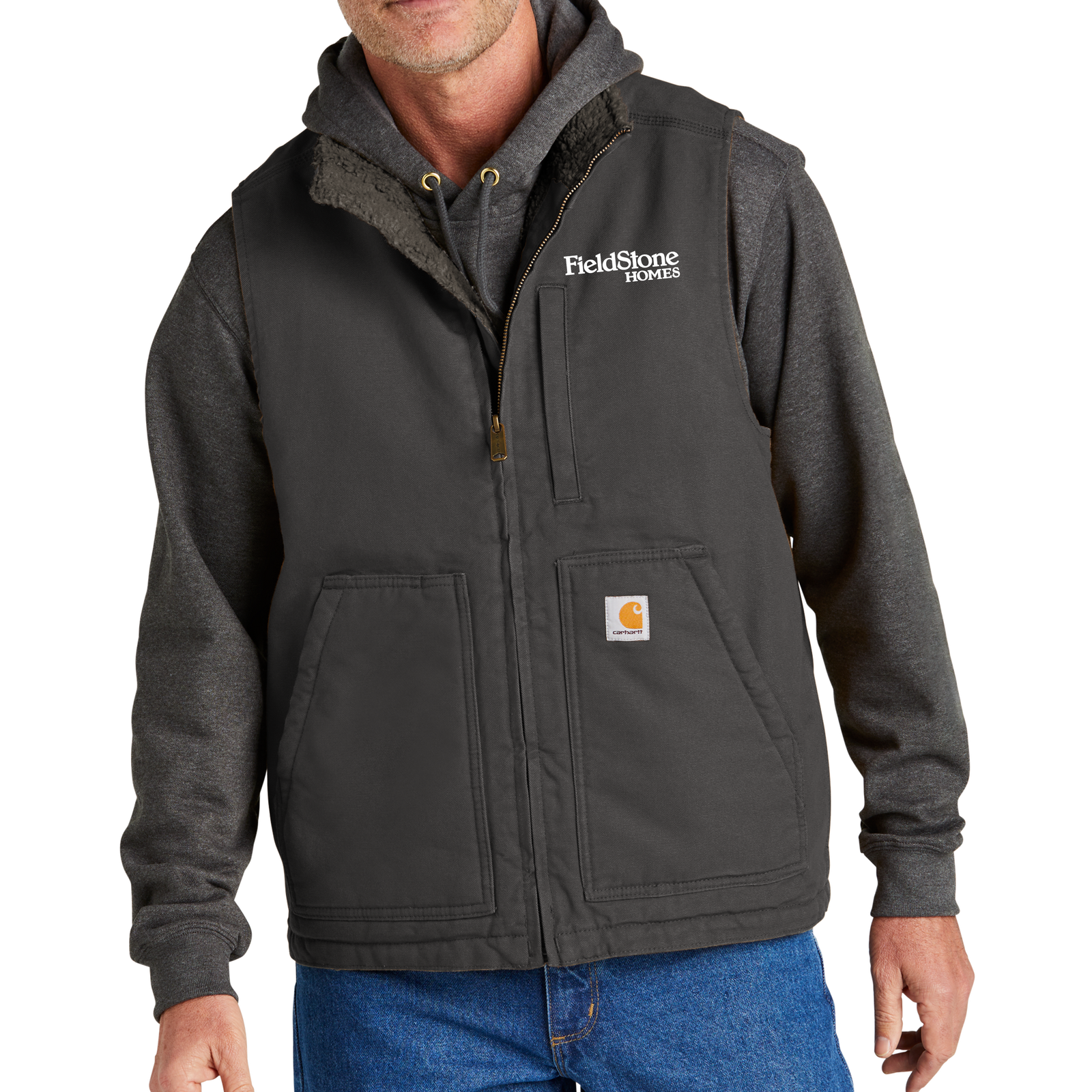 Carhartt® Sherpa-Lined Mock Neck Vest - Embroidery – ShopFieldstone