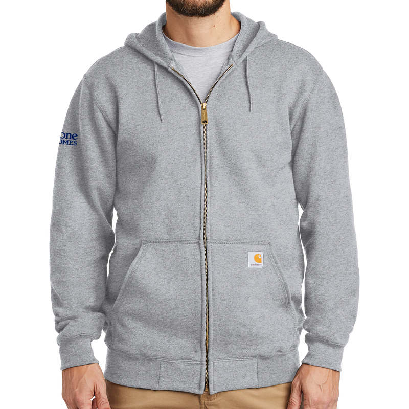 Carhartt Midweight Hooded Zip-Front Sweatshirt - Screen Print