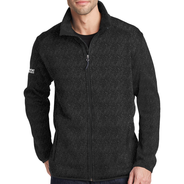 Port Authority Sweater Fleece Jacket - Embroidery