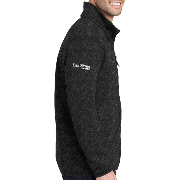 Port Authority Sweater Fleece Jacket - Embroidery
