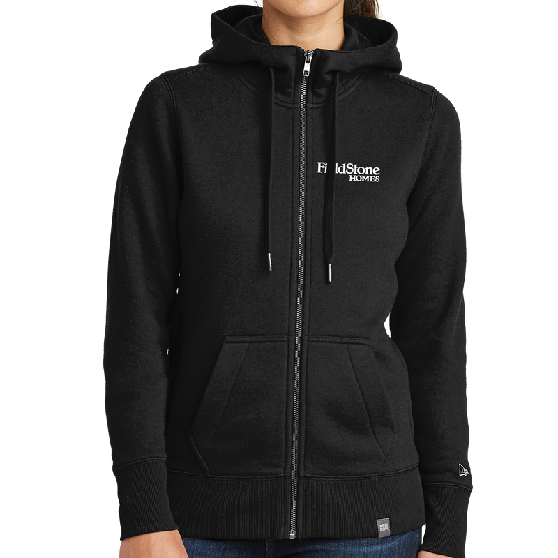 New era french 2025 terry full zip hoodie