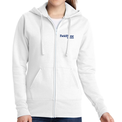 Port & Company Ladies Core Fleece Full-Zip Hooded Sweatshirt - Screen Print